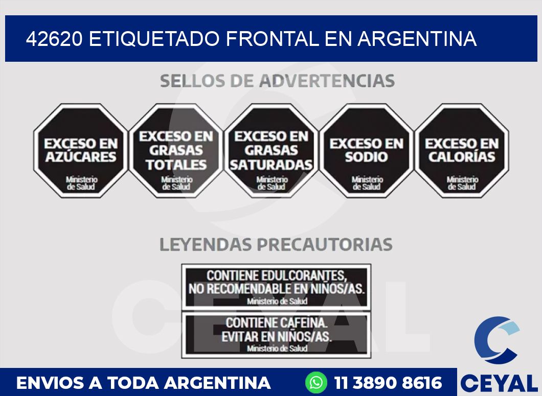 42620 ETIQUETADO FRONTAL EN ARGENTINA