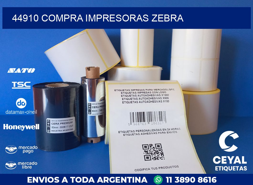 44910 COMPRA IMPRESORAS ZEBRA