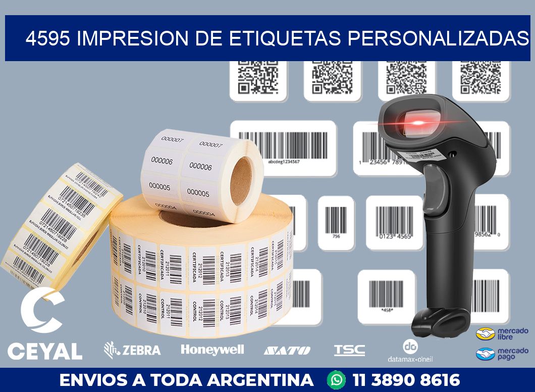 4595 IMPRESION DE ETIQUETAS PERSONALIZADAS