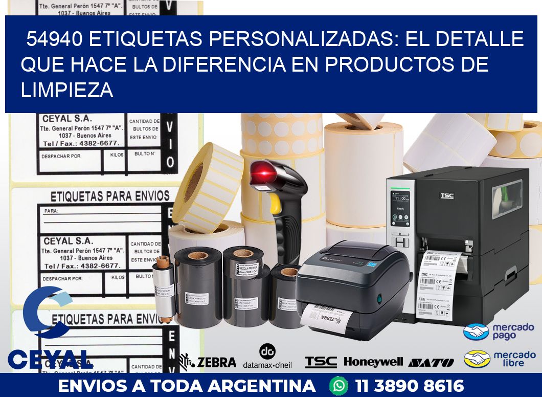 54940 ETIQUETAS PERSONALIZADAS: EL DETALLE QUE HACE LA DIFERENCIA EN PRODUCTOS DE LIMPIEZA