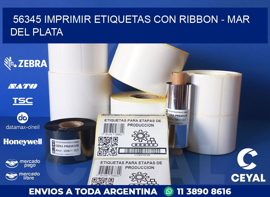56345 IMPRIMIR ETIQUETAS CON RIBBON – MAR DEL PLATA