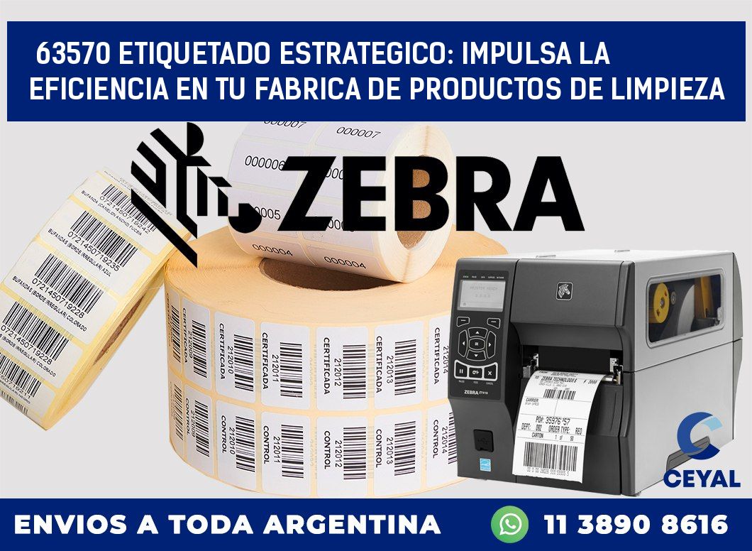 63570 ETIQUETADO ESTRATEGICO: IMPULSA LA EFICIENCIA EN TU FABRICA DE PRODUCTOS DE LIMPIEZA