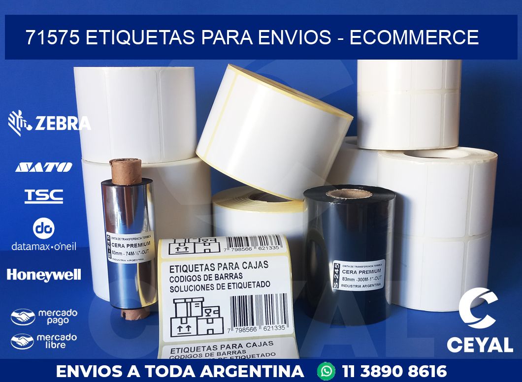 71575 ETIQUETAS PARA ENVIOS - ECOMMERCE