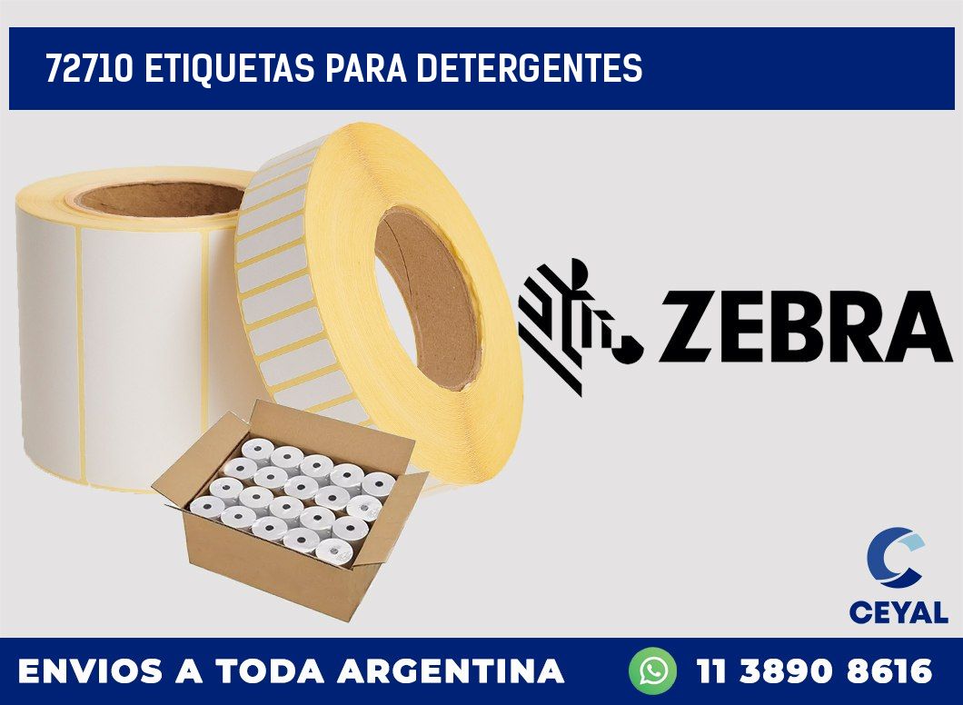 72710 ETIQUETAS PARA DETERGENTES