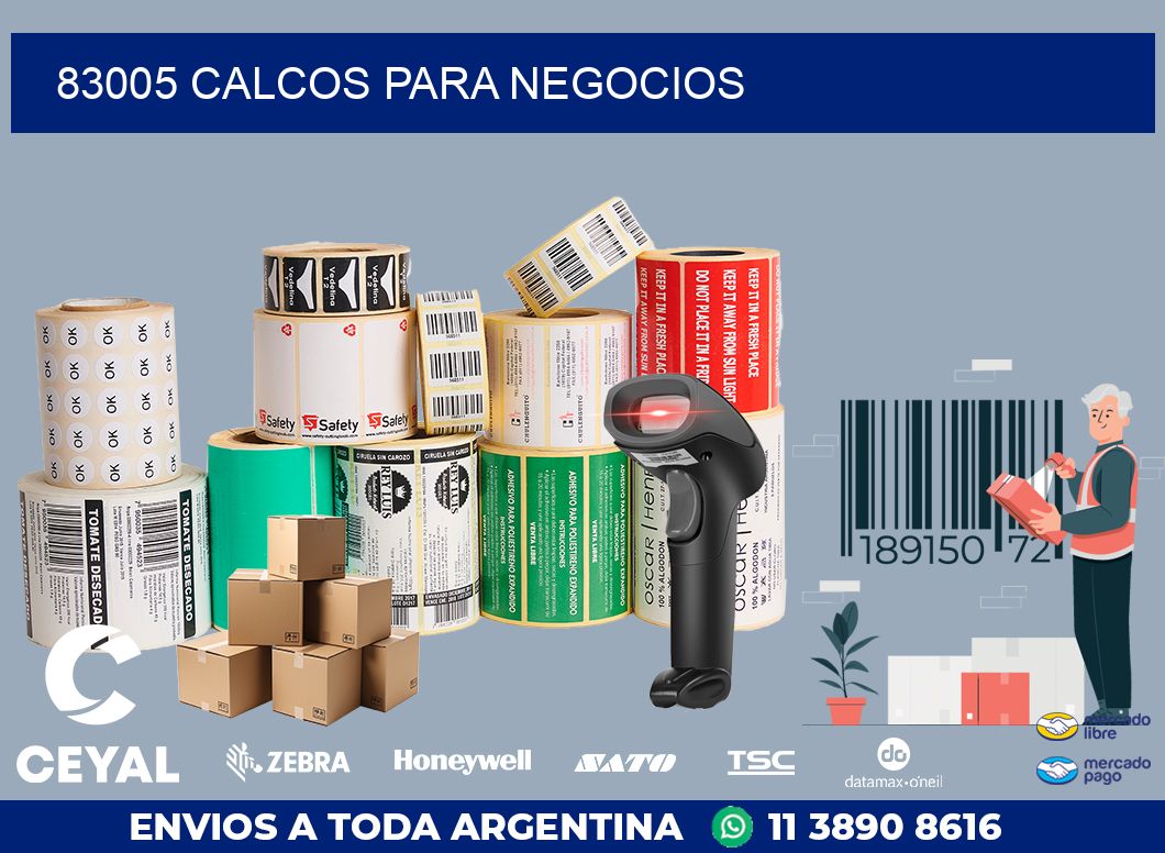 83005 CALCOS PARA NEGOCIOS
