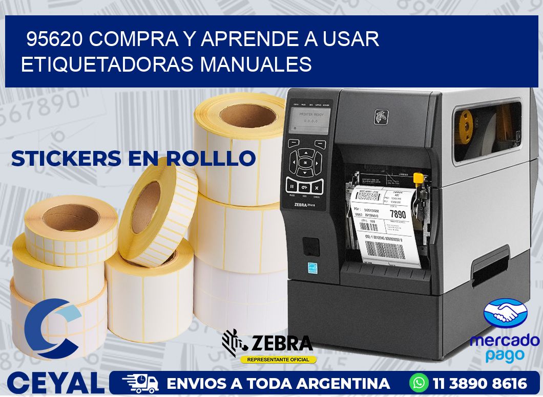 95620 COMPRA Y APRENDE A USAR ETIQUETADORAS MANUALES