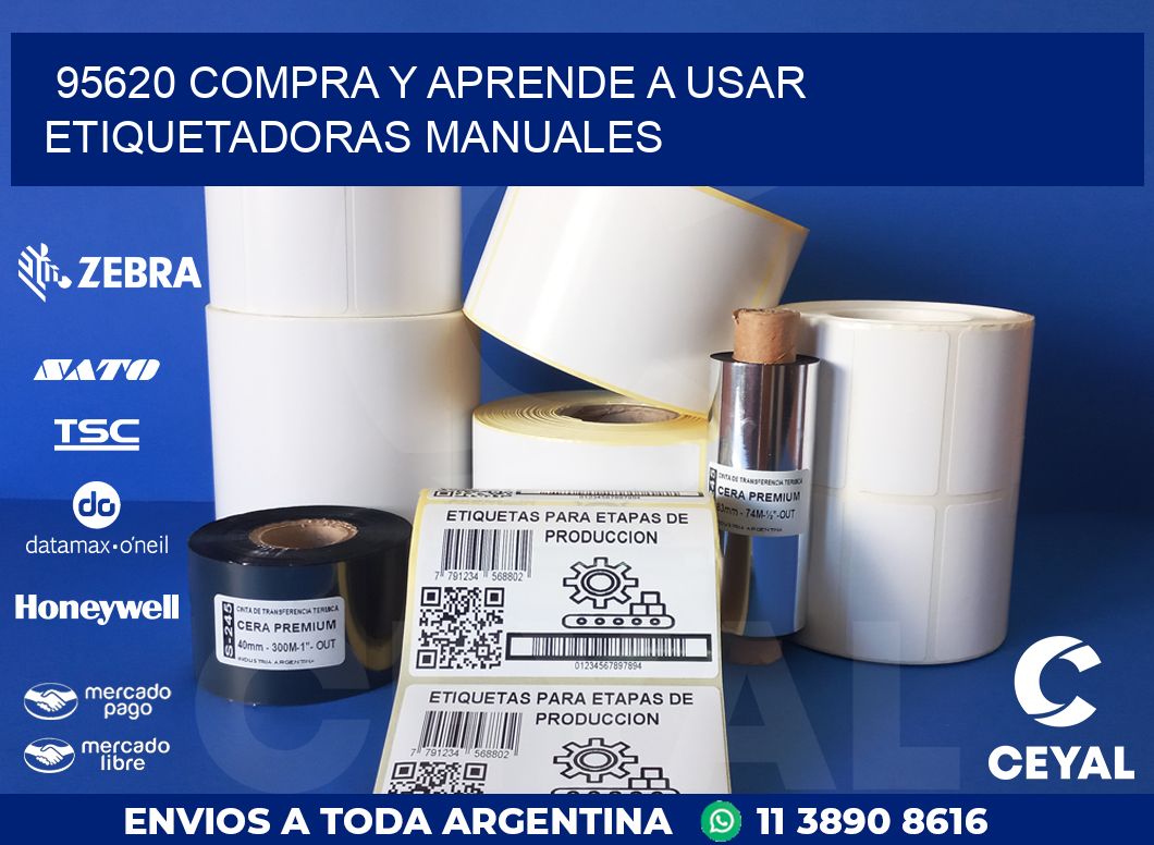 95620 COMPRA Y APRENDE A USAR ETIQUETADORAS MANUALES