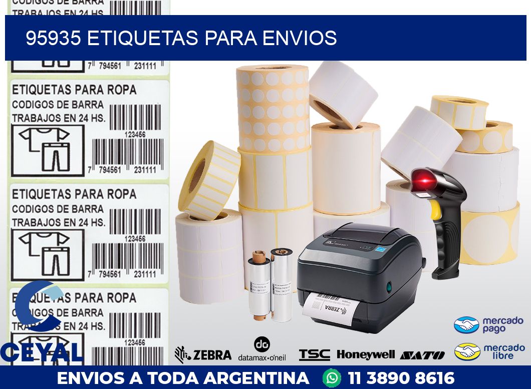 95935 ETIQUETAS PARA ENVIOS
