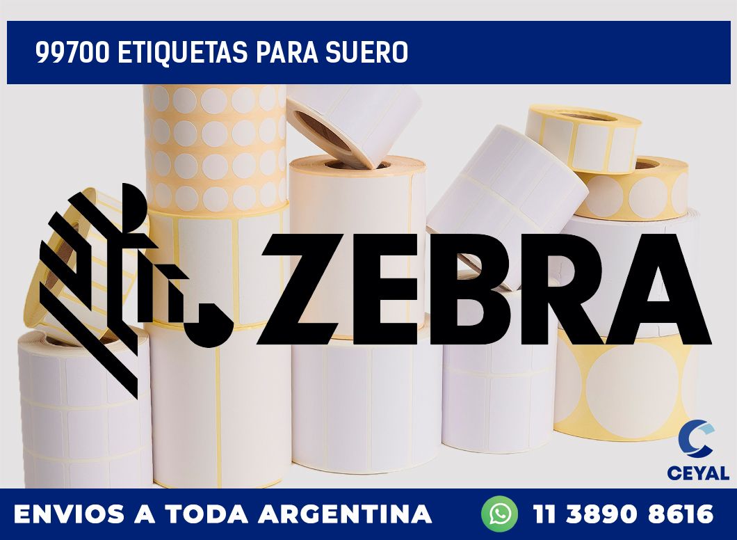 99700 ETIQUETAS PARA SUERO