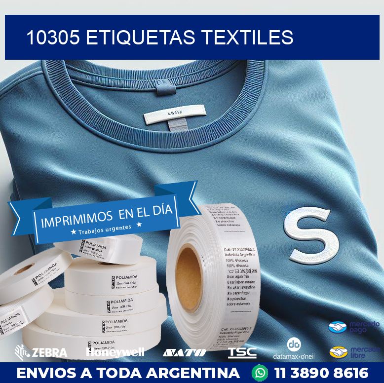 10305 ETIQUETAS TEXTILES