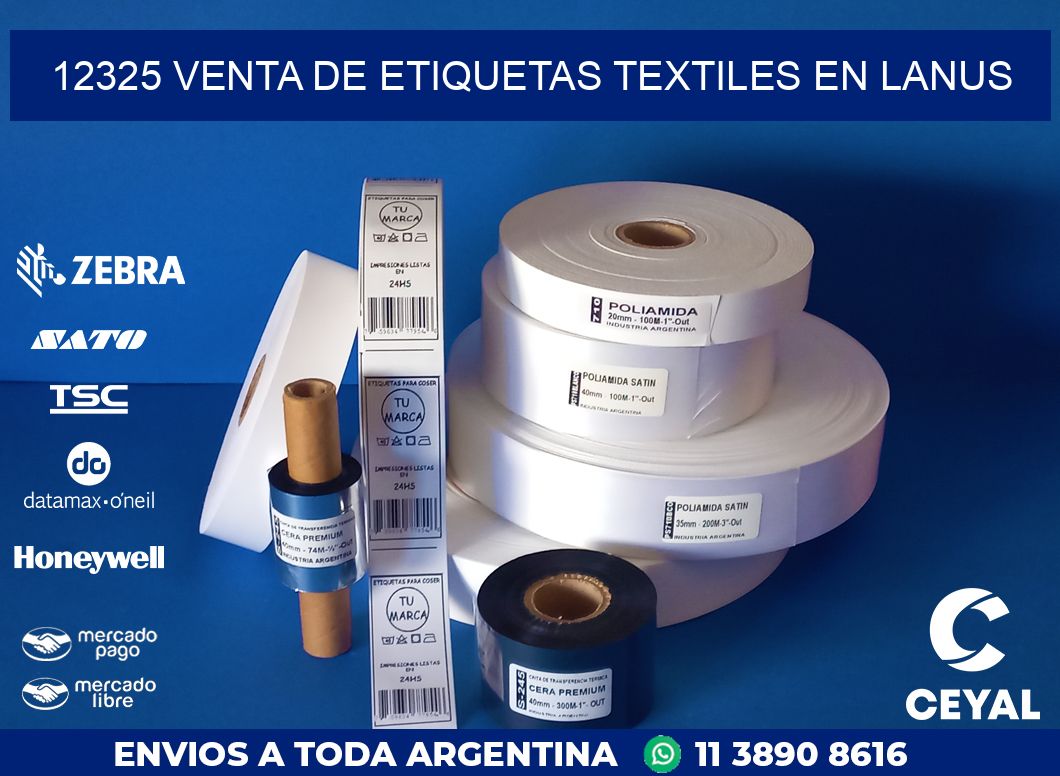 12325 VENTA DE ETIQUETAS TEXTILES EN LANUS
