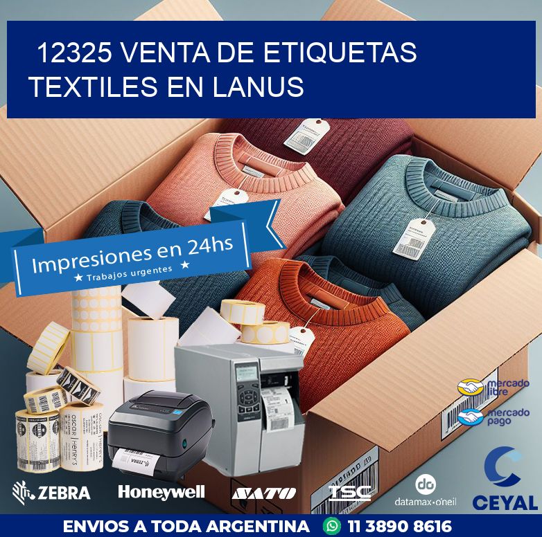 12325 VENTA DE ETIQUETAS TEXTILES EN LANUS