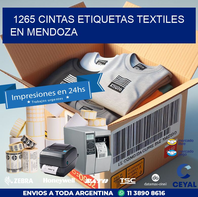 1265 CINTAS ETIQUETAS TEXTILES EN MENDOZA