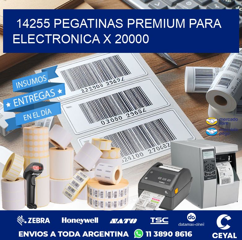 14255 PEGATINAS PREMIUM PARA ELECTRONICA X 20000