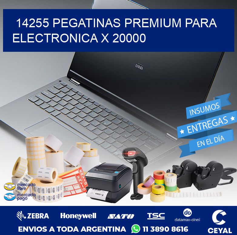 14255 PEGATINAS PREMIUM PARA ELECTRONICA X 20000