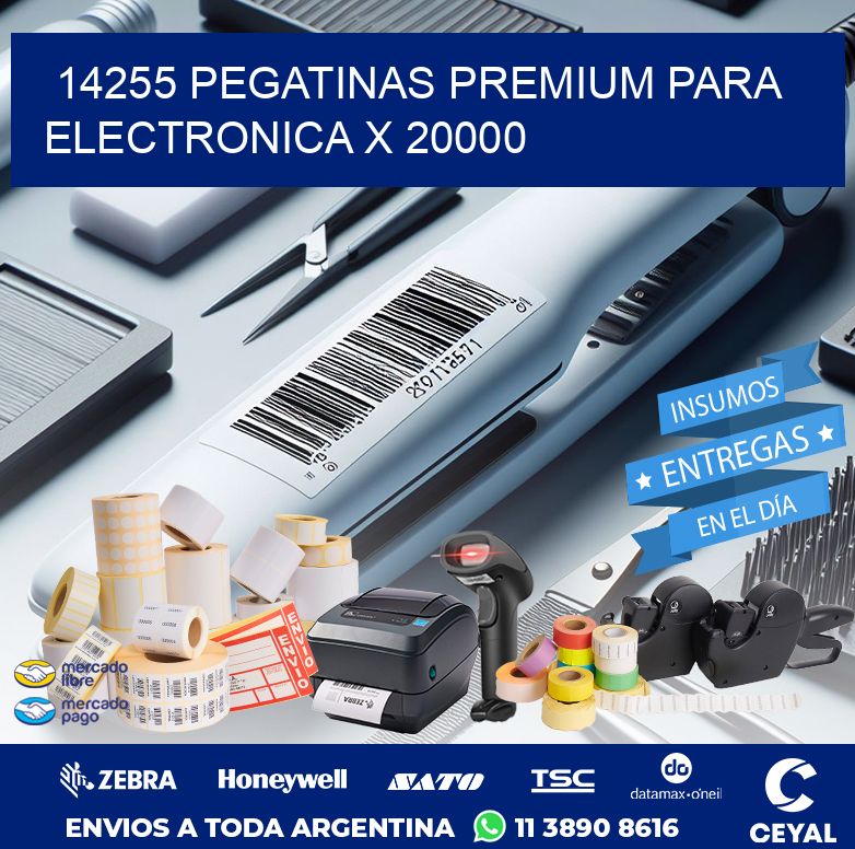 14255 PEGATINAS PREMIUM PARA ELECTRONICA X 20000