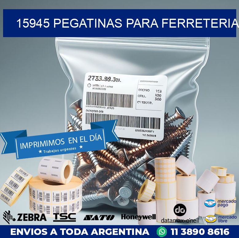 15945 PEGATINAS PARA FERRETERIA