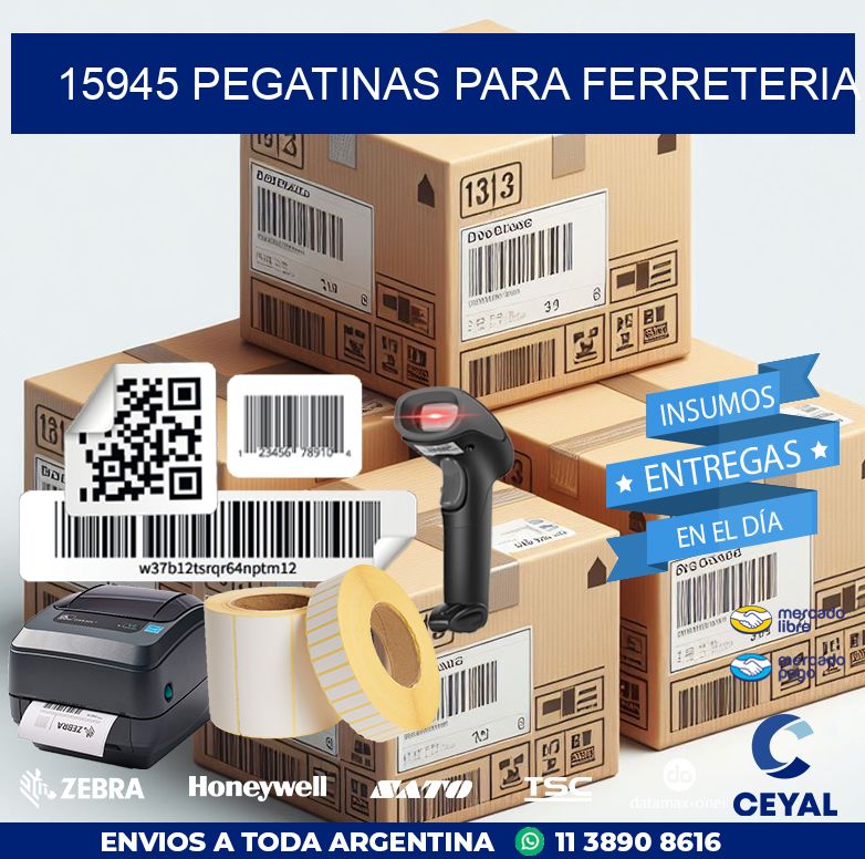 15945 PEGATINAS PARA FERRETERIA