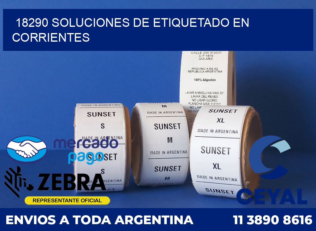 18290 SOLUCIONES DE ETIQUETADO EN CORRIENTES
