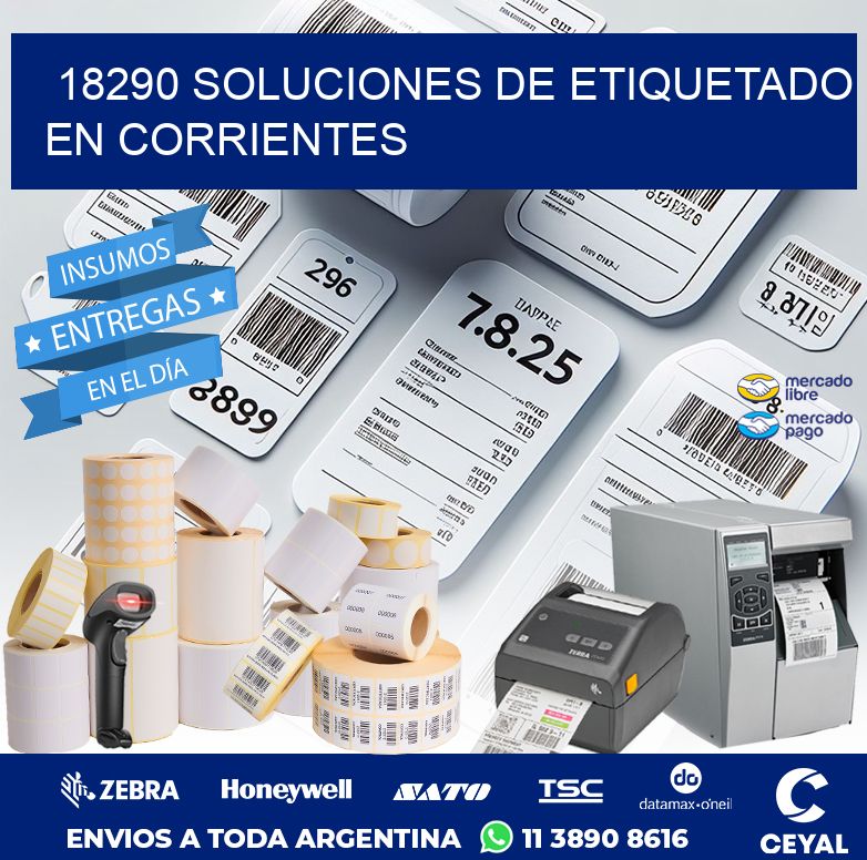 18290 SOLUCIONES DE ETIQUETADO EN CORRIENTES