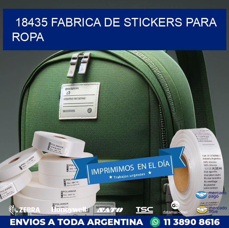 18435 FABRICA DE STICKERS PARA ROPA