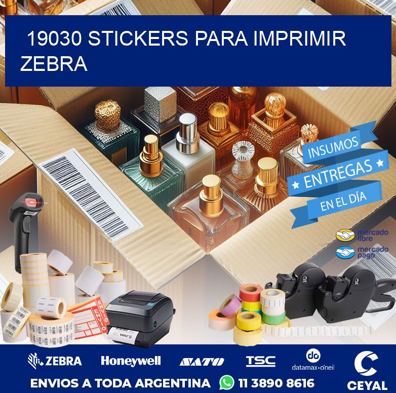 19030 STICKERS PARA IMPRIMIR ZEBRA
