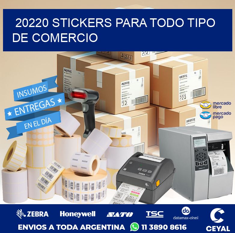 20220 STICKERS PARA TODO TIPO DE COMERCIO