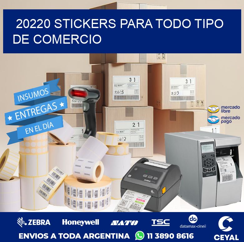 20220 STICKERS PARA TODO TIPO DE COMERCIO