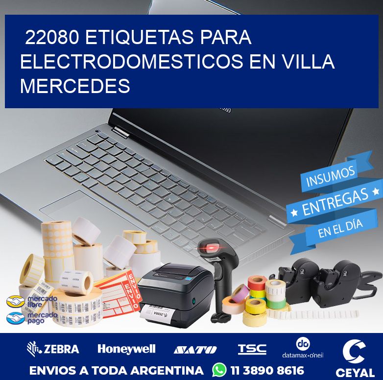 22080 ETIQUETAS PARA ELECTRODOMESTICOS EN VILLA MERCEDES