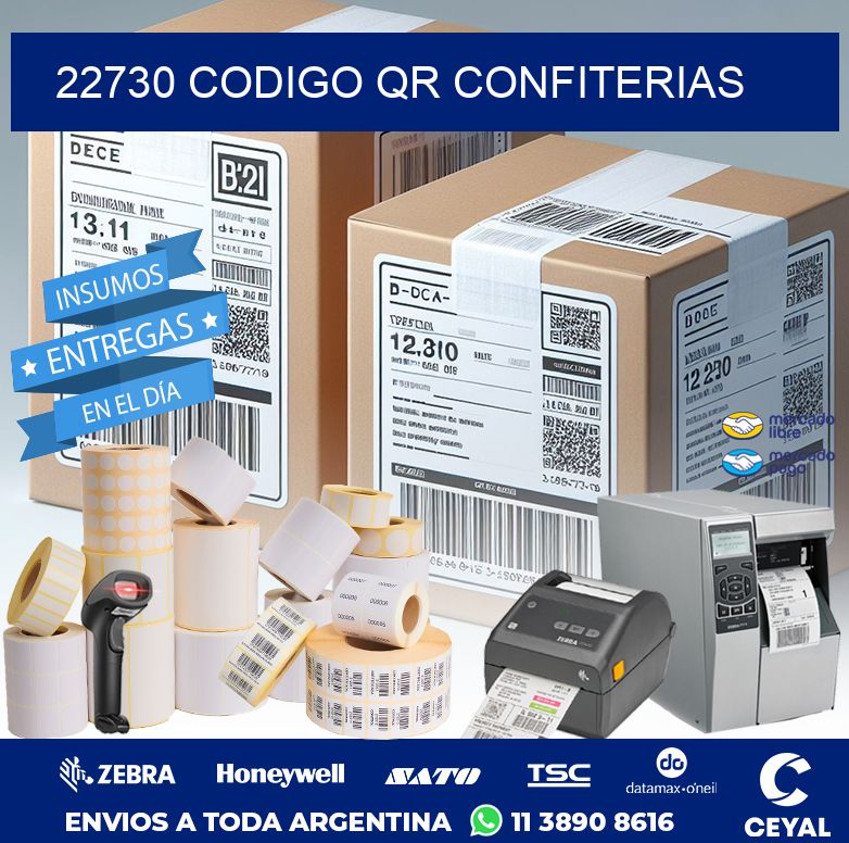 22730 CODIGO QR CONFITERIAS