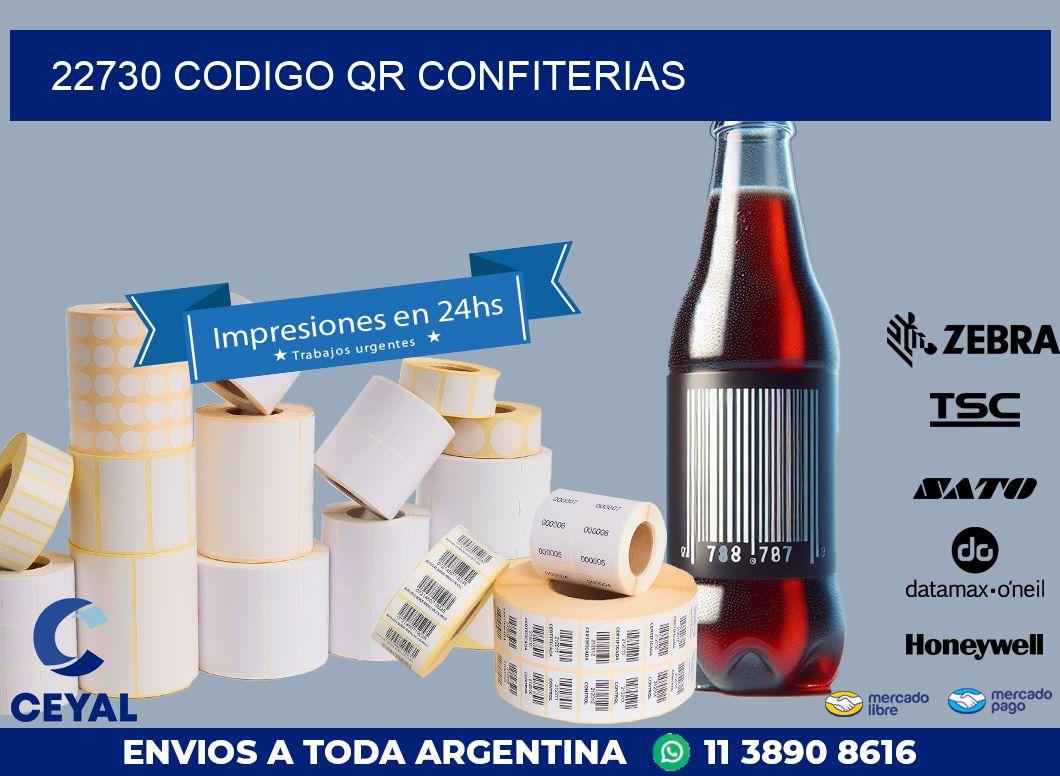 22730 CODIGO QR CONFITERIAS