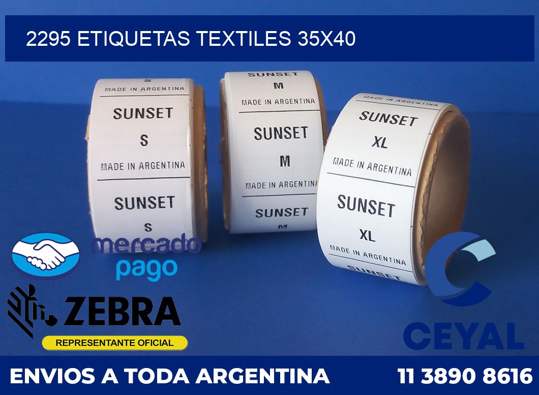 2295 ETIQUETAS TEXTILES 35X40