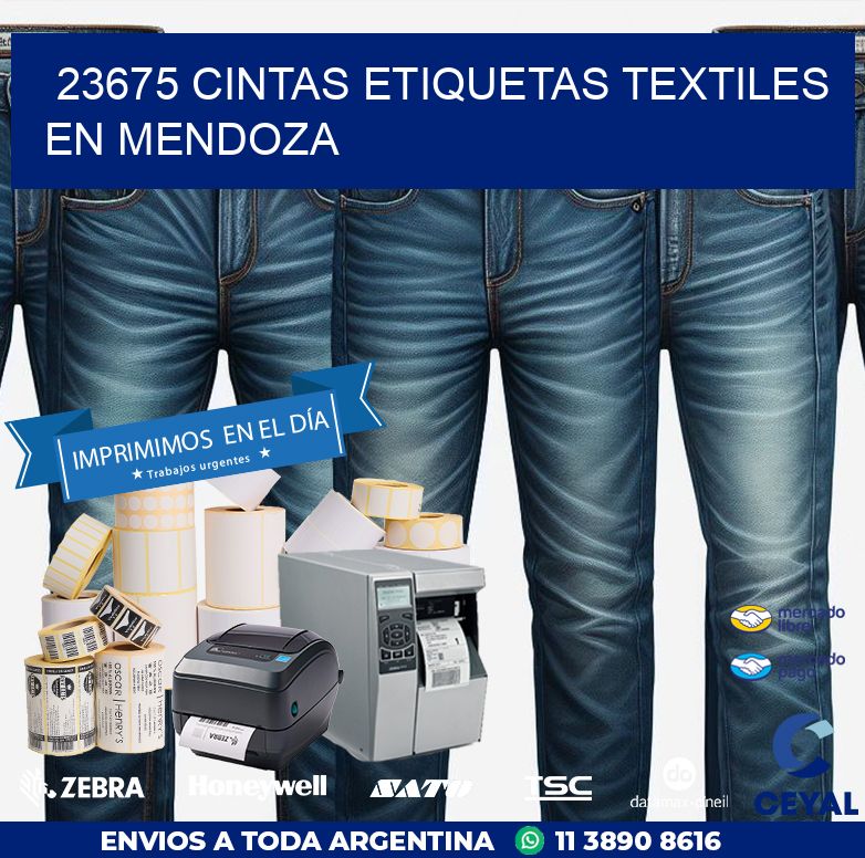 23675 CINTAS ETIQUETAS TEXTILES EN MENDOZA