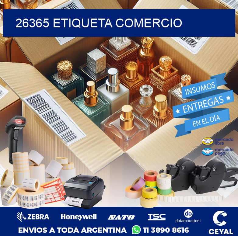 26365 ETIQUETA COMERCIO