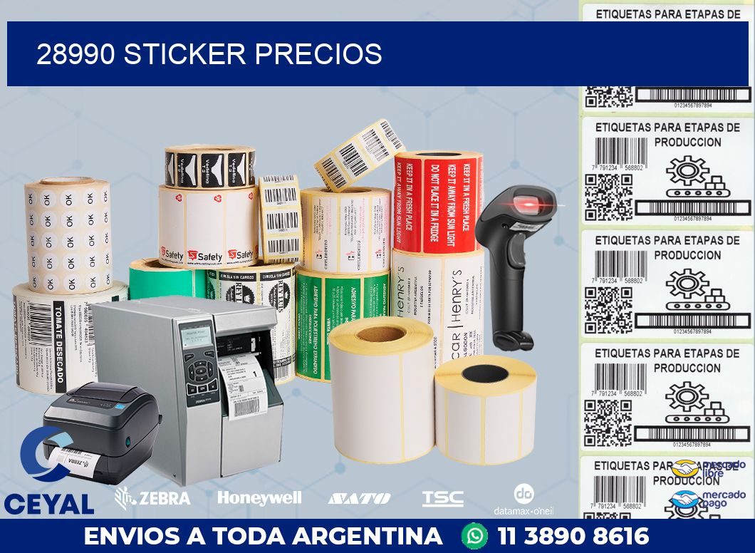 28990 STICKER PRECIOS
