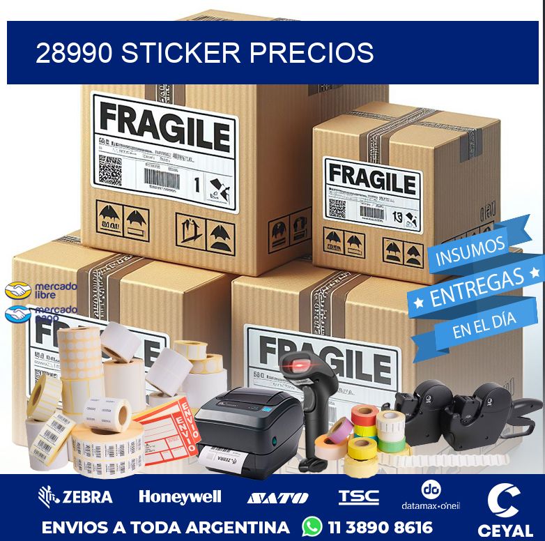28990 STICKER PRECIOS