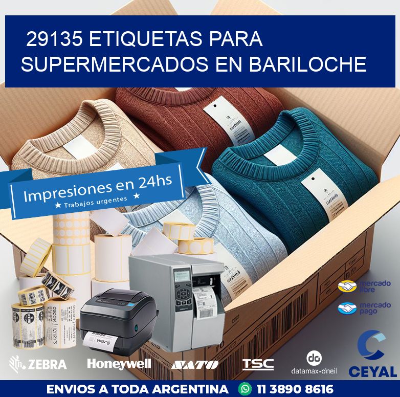 29135 ETIQUETAS PARA SUPERMERCADOS EN BARILOCHE