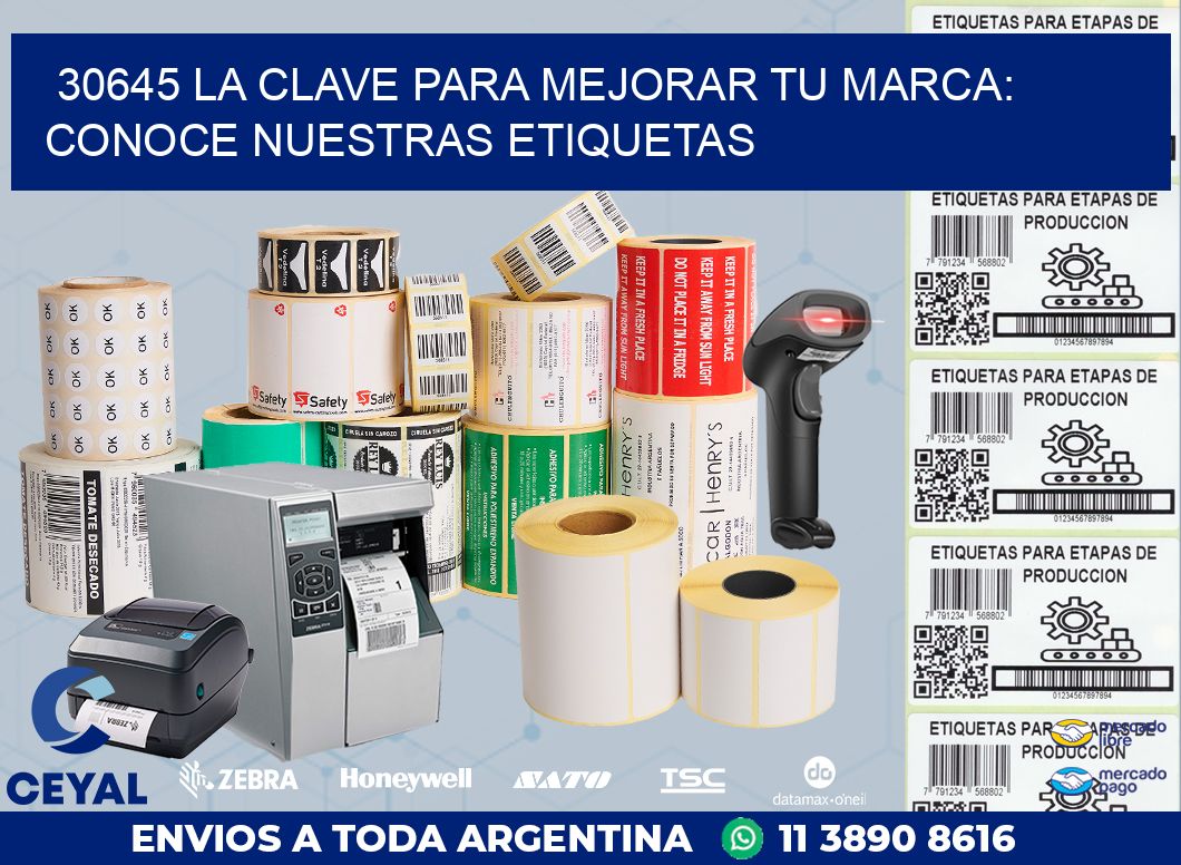 30645 LA CLAVE PARA MEJORAR TU MARCA: CONOCE NUESTRAS ETIQUETAS
