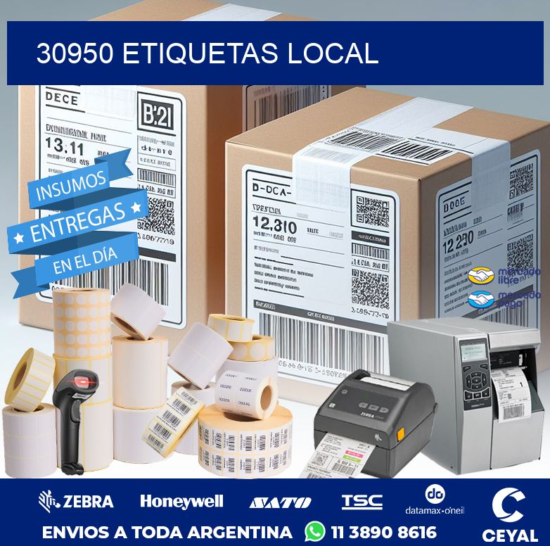 30950 ETIQUETAS LOCAL