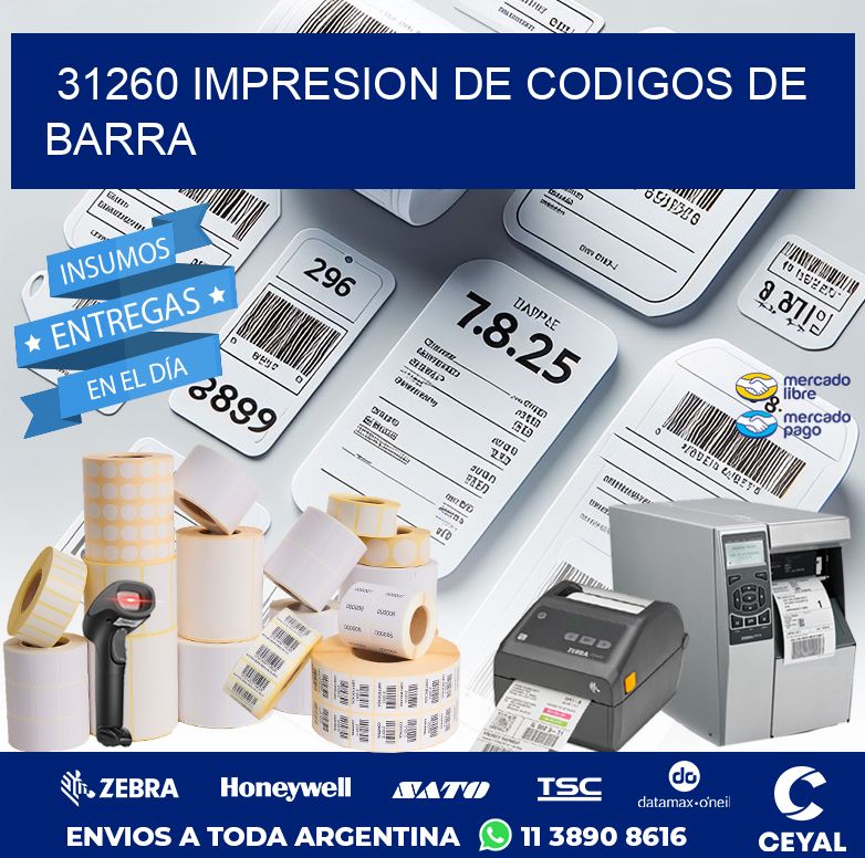 31260 IMPRESION DE CODIGOS DE BARRA