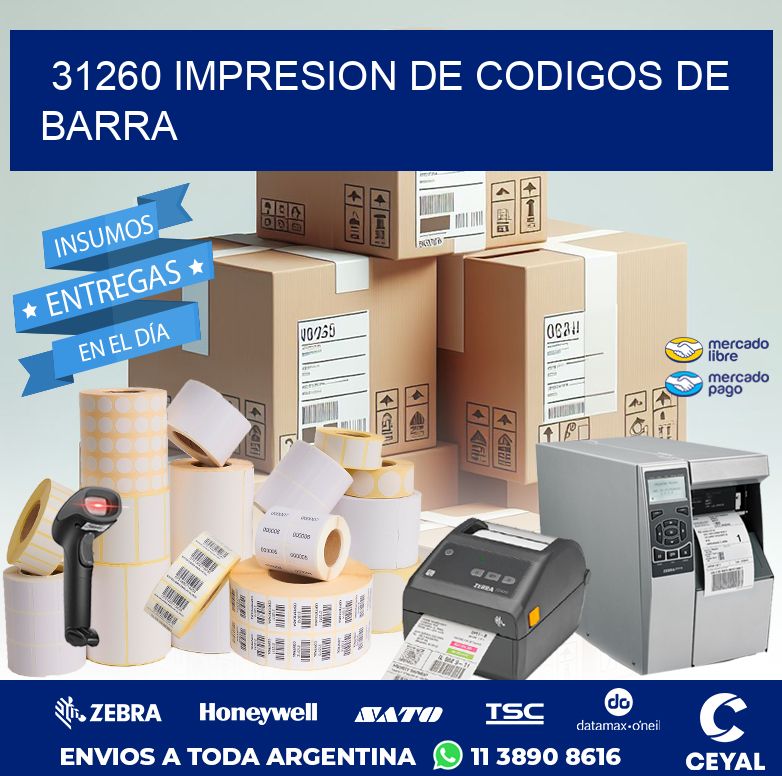 31260 IMPRESION DE CODIGOS DE BARRA