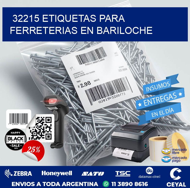 32215 ETIQUETAS PARA FERRETERIAS EN BARILOCHE