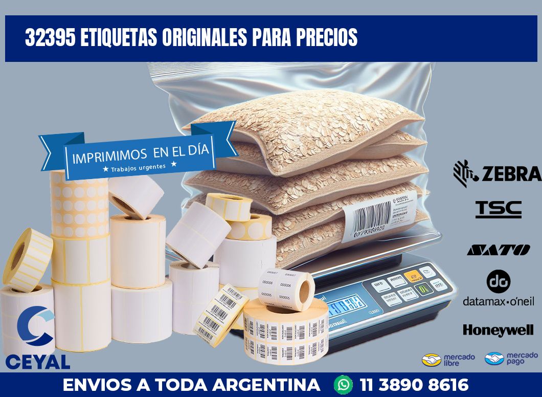 32395 ETIQUETAS ORIGINALES PARA PRECIOS