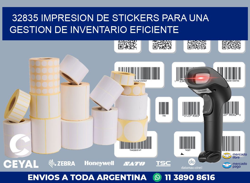 32835 IMPRESION DE STICKERS PARA UNA GESTION DE INVENTARIO EFICIENTE