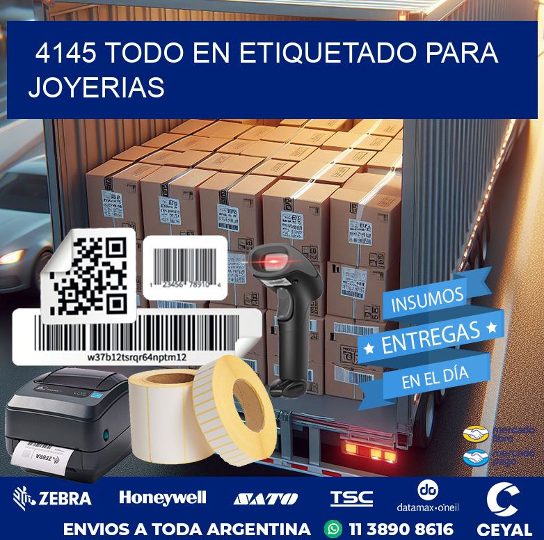 4145 TODO EN ETIQUETADO PARA JOYERIAS