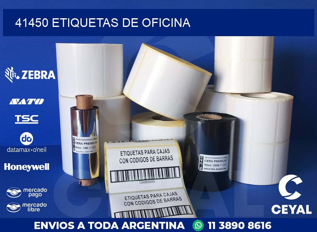 41450 ETIQUETAS DE OFICINA