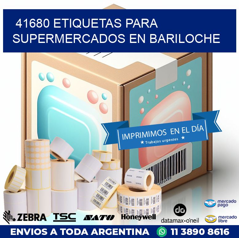 41680 ETIQUETAS PARA SUPERMERCADOS EN BARILOCHE
