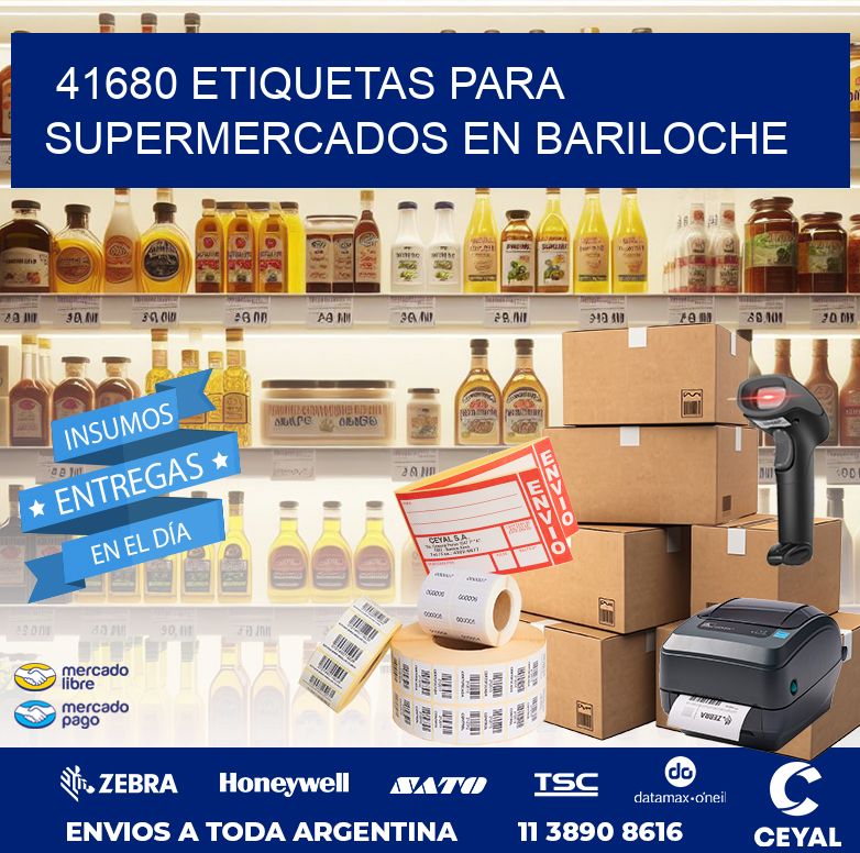 41680 ETIQUETAS PARA SUPERMERCADOS EN BARILOCHE