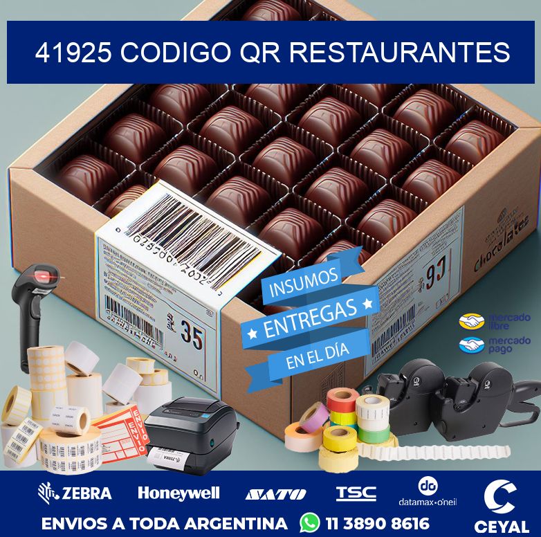 41925 CODIGO QR RESTAURANTES