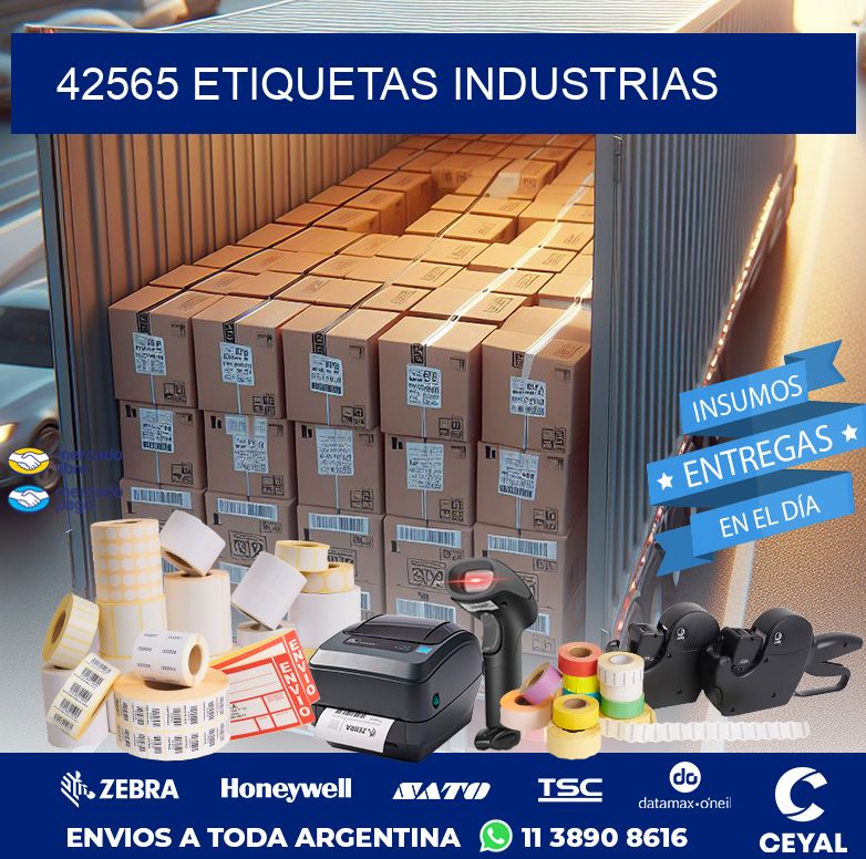 42565 ETIQUETAS INDUSTRIAS